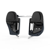 HR3 Gunship Gray Vented Lower Fairing Kit For Harley Touring Models 2014-2023 (Fits water cooled models)